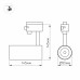 Трековый светодиодный светильник Arlight LGD-Gera-Truecolor-4TR-R55-10W Day4000 CRI98 031407