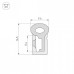 Короб накладной гибкий Arlight WPH 040827