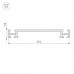 Крепеж Arlight PHS-3X-BASE-H7.8-2000 ANOD 019870