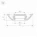 Профиль накладной Arlight PHS-A-2000 ANOD 013215