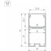 Профиль накладной Arlight SL-LINE 041581