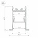 Профиль встраиваемый Arlight SL-COMFORT 031764