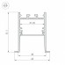 Профиль встраиваемый Arlight SL-COMFORT 031766