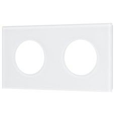 Рамка на 2 поста Arlight GLARE 043835