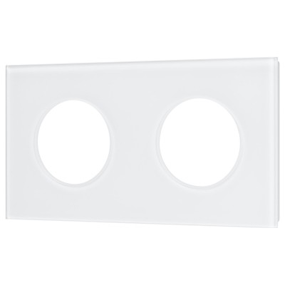 Рамка на 2 поста Arlight GLARE 043835