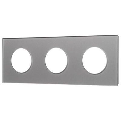 Рамка на 3 поста Arlight GLARE 043840