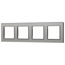 Рамка на 4 поста Arlight GLARE 043804