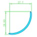 Рассеиватель Arlight ARH-KANT-H30-2000 Round Frost-PM 016582