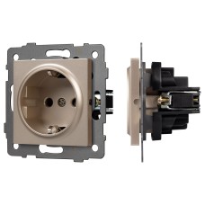 Розетка с заземлением, без рамки Arlight SCT 049817