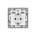 Розетка с заземлением и 2хUSB type A, без рамки Arlight SCT 043733