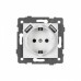 Розетка с заземлением и 2хUSB type A, без рамки Arlight SCT 049818