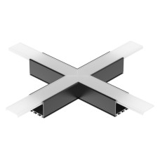 Соединитель угловой X-образный накладной Arlight KLUS 031269