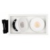 Встраиваемый светильник Arlight CL-SIMPLE-S148x80-2x9W Day4000 (WH, 45 deg) 028150