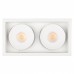 Встраиваемый светильник Arlight CL-SIMPLE-S148x80-2x9W Warm3000 (WH, 45 deg) 026876