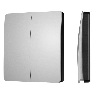 Выключатель беспроводной двухклавишный Arlight INTELLIGENT 051682