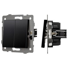 Выключатель двухклавишный без рамки Arlight SWT 049888