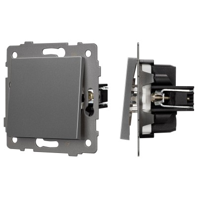 Выключатель перекрестный одноклавишный без рамки Arlight SWT 049877