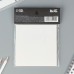 Прозрачные стикеры с липким слоем 75×75 мм, 50 листов ArtFox