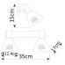 Спот Arte Lamp Cono A5218AP-2WG