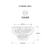 Потолочная люстра Arte Lamp Ella A1054PL-9CC
