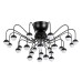 Накладная люстра ARTE Lamp A3619PL-24BK