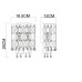 Настенный светильник Arte Lamp Pipirima A4089AP-2AB