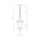 Уличный светильник ARTE Lamp A1204SO-1BN