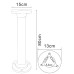 Ландшафтный светильник Arte Lamp Amsterdam A1213PA-1BK