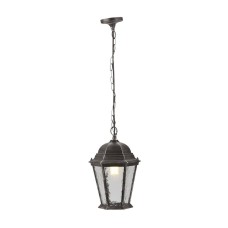 Уличный подвесной светильник Arte Lamp Genova A1205SO-1BS