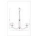 Подвесная люстра Arte Lamp Alhena A4091LM-8CC