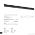 Трековый светильник Arte Lamp Linea A4634PL-1BK