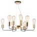 Подвесная люстра Arte Lamp Gelo A6001LM-9BK