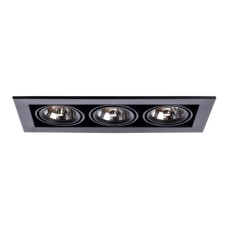 Встраиваемый светильник Arte Lamp Technika A5930PL-3BK