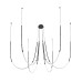 Подвесная люстра Arte Lamp Klimt A2850SP-42BK