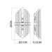 Настенный светильник Arte Lamp Fedelta A1068AP-2PB