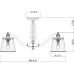 Потолочная люстра Arte Lamp Talitha A4047PL-5CC