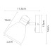 Спот Arte Lamp Fafnir A5047AP-1BK