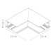 Коннектор для шинопровода Arte Lamp Linea-Accessories A480806