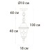 Уличный подвесной светильник Arte Lamp Madrid A1541SO-1BN
