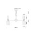 Подвесная люстра Arte Lamp Charm A1623LM-10GO