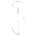 Торшер Arte Lamp Taygeta A4097PN-1CC