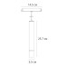 Трековый магнитный светильник Arte Lamp Rapid A6159PL-1WH