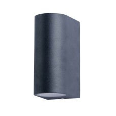 Уличный настенный светильник Arte Lamp A3102AL-2BK