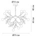 Подвесная люстра Arte Lamp Candy A7274SP-36WH