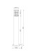 Ландшафтный светильник Arte Lamp Tokyo A5318PA-1BK