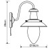 Бра Arte Lamp Fisherman A5518AP-1AB