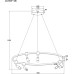 Подвесная люстра Arte Lamp Ring A2186SP-1BK