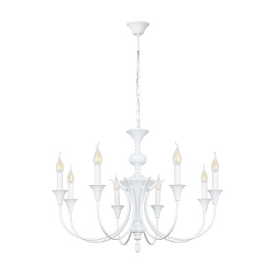 Подвесная люстра Arte Lamp Collinetta A4094LM-8WH