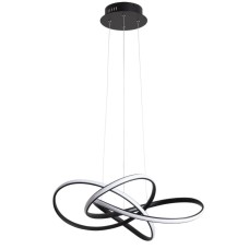Подвесной светодиодный светильник Arte Lamp Swing A7040SP-4BK