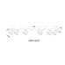 Спот Arte Lamp Amaks A8028PL-6BK